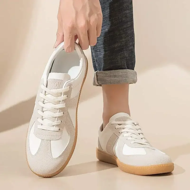 Unisex Casual Sport Shoes Flat Bottomed Versatile Men's Fashionable Dequan Shoes Korean Style All-Match Couple's Footwear