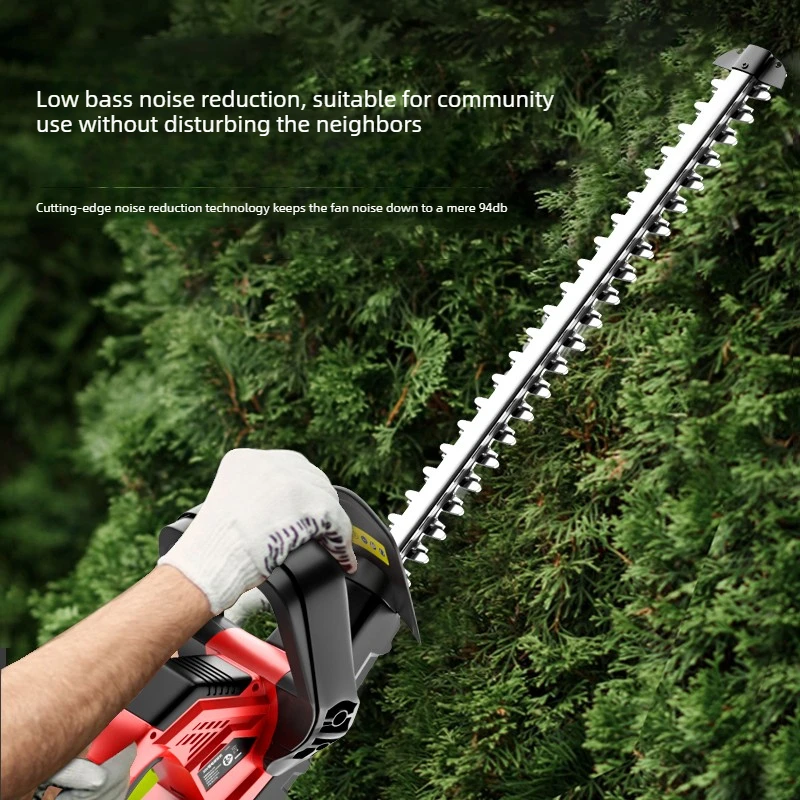 

Rechargeable Electric Hedge Trimmer Pruning Machine Cordless Bush Trimmer for Garden Landscape Tea Tree Pruning Tea Leaf Cutting