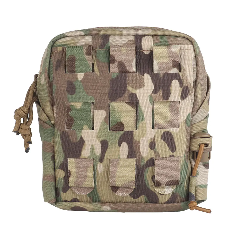 Multifuncional Gp Diversos Bag, Universal Outdoor Pouch, Cintura Molle Belt Pouch, Acessório Bag, Tamanho pequeno, Gp Zipper, 6X5