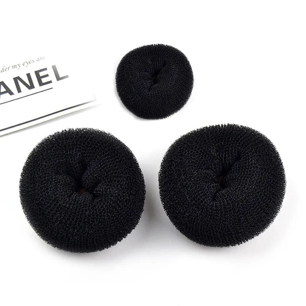 

Набор из 15 нейлоновых формователей для пучков волос: для придания объема, создания полных причесок, полупучков и хвостов, эластичные резинки для волос