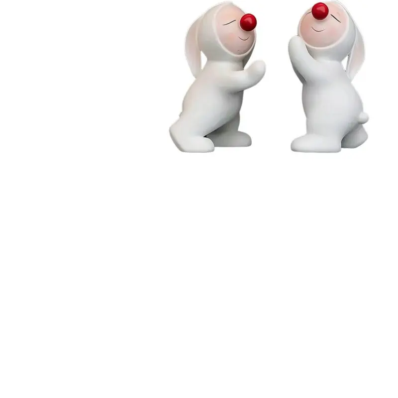 cute-hare-bookend-resin-desktop-decor-book-holder-for-living-room-kids-room-includes-random-faux-books