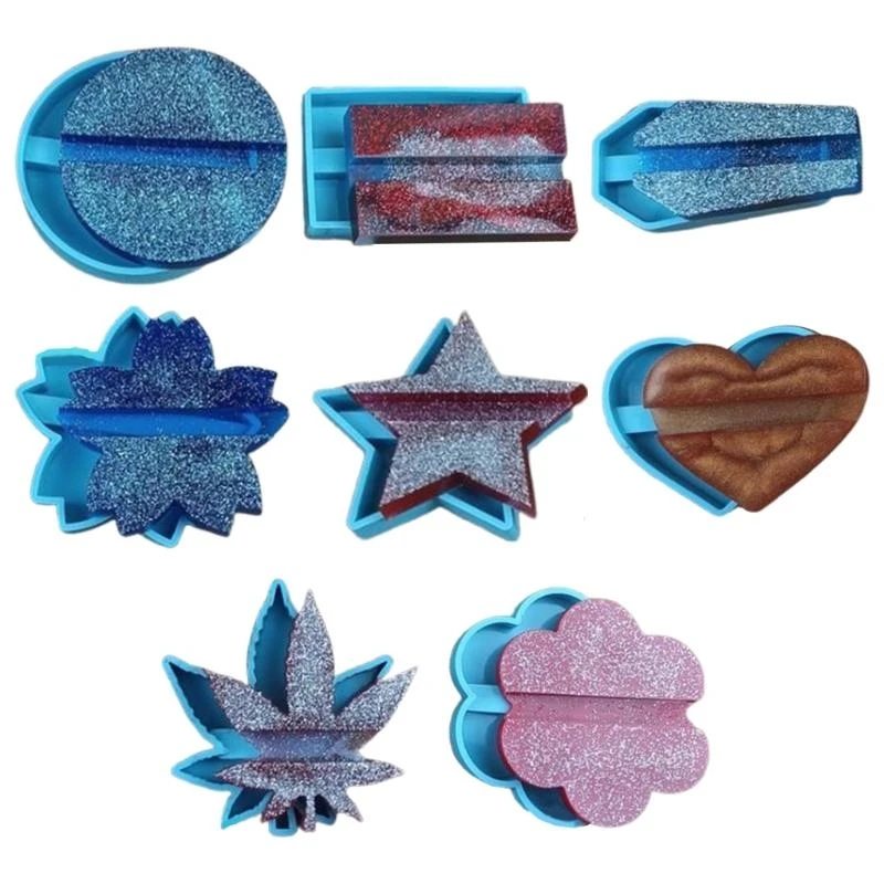 98 كجم حامل هاتف المحمول قالب من السيليكون حامل للهاتف المحمول قالب راتينج UV لحامل الهاتف الذكي قالب الصب مجوهرات يدوية ذاتية #6