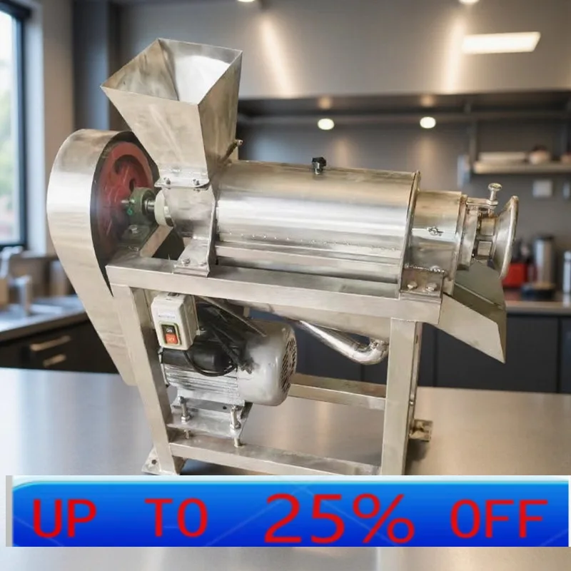 

LMM Automatic Juicer Screw juicer for fruits and vegetables such as pineapple, apple, mango, etc