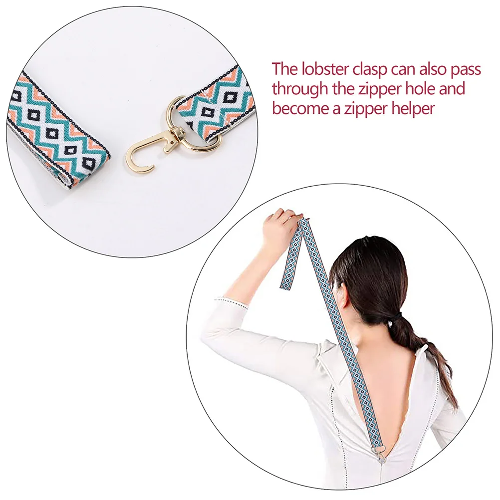 

2 шт., съемник на молнии для платья, удобные ботинки, инструмент для вытягивания молнии для пожилых женщин, артрит, запястный туннель, помощь