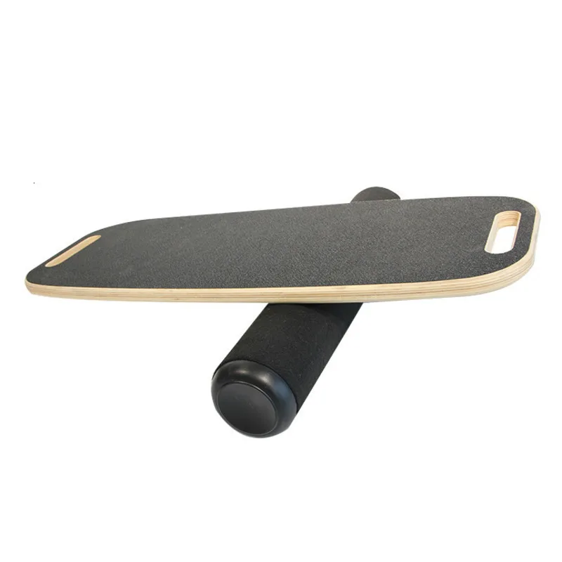 

Wooden Balance Board Surf Wobble Exercise Fitness Fit Non-slip Stability Trainer Balancing Boards