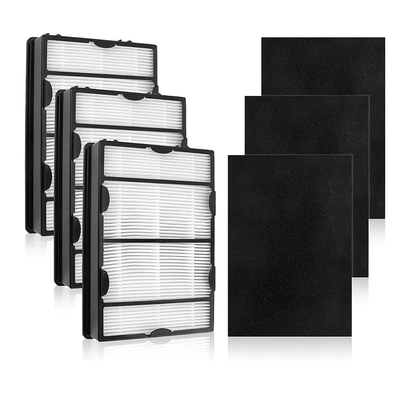 3PCS Replacement Hepa Filter Filter Air Filter Hypa Set For Holmes HAPF600 / HAPF600D-U2B