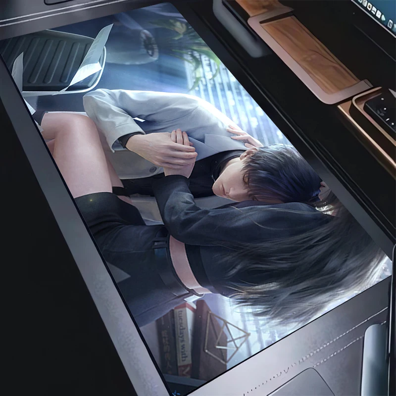 Mouse Pad Computer Gamer Cabinet Mousepad Laptop Love And D-deepspace Keyboard Pad PC Anime Man Zayne Gaming Desk Mouse Mat Gift