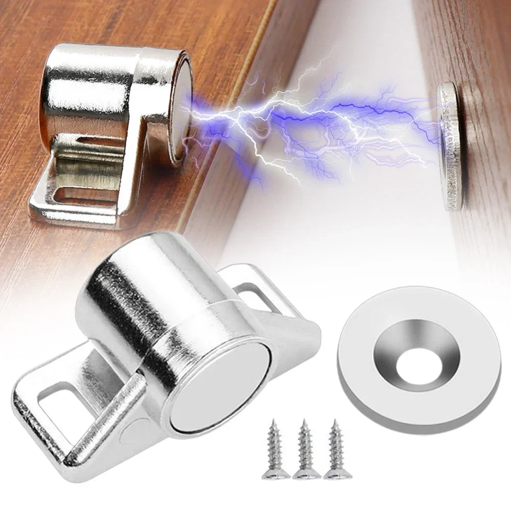 

1pcs Kitchen Magnet Pantry Cabinet Door Catch Magnetic Furniture Stopper Closer Stronge Super Powerful Neodymium Magnets Latches