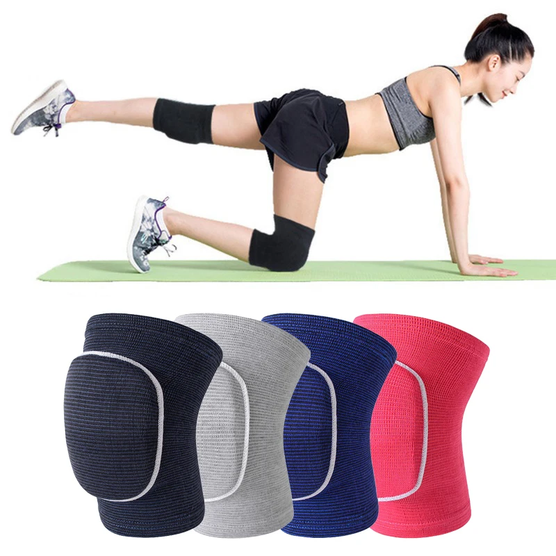 

Sports Knee Pads Adults Kid Dance Knee Protector Elastic Thicken Sponge Knees Brace Support for Gym Yoga Workout Training