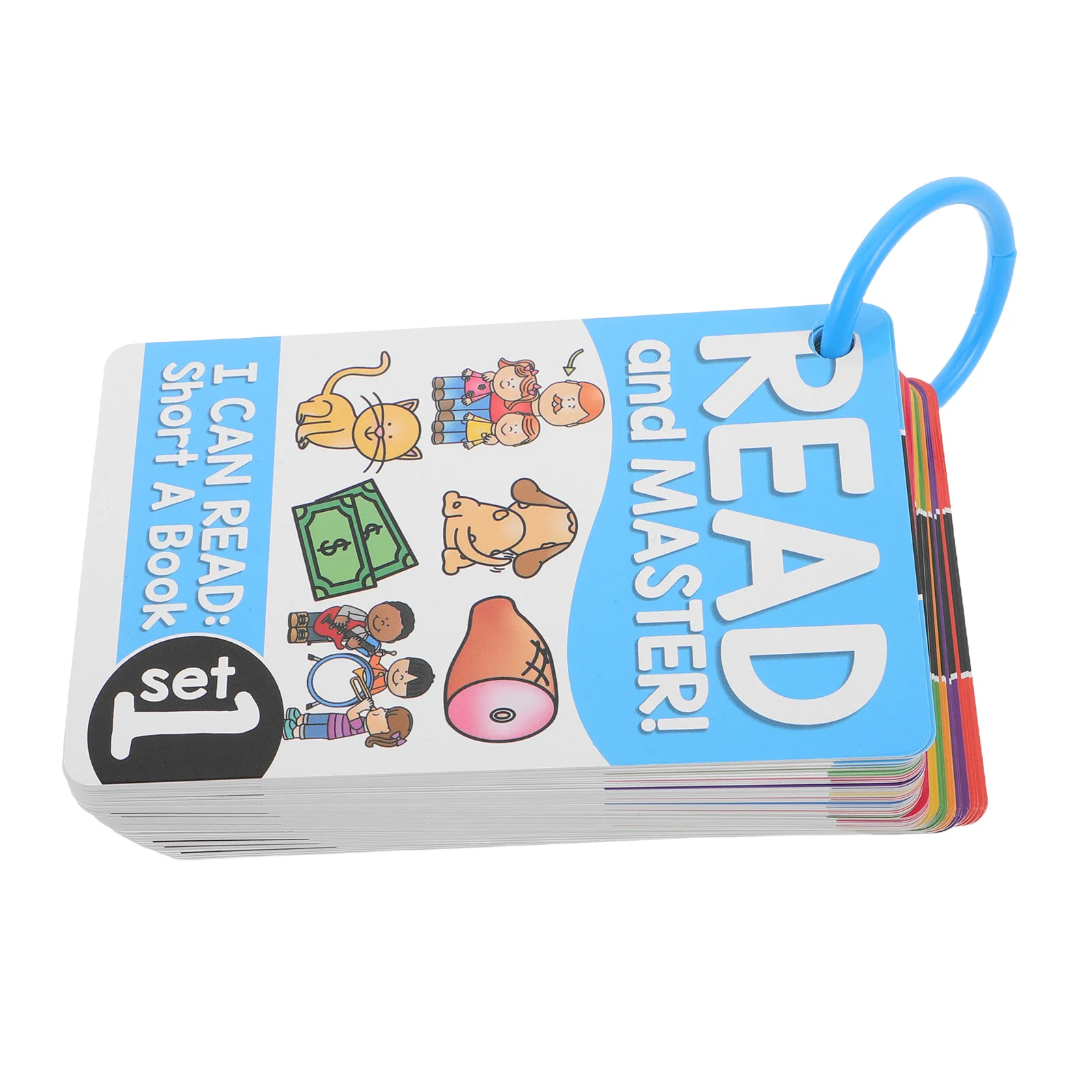 

64 Sheets English Flash Cards Alphabet Phonics Word Practice for Preschool Kindergarten Classroom Early Learning English Tools