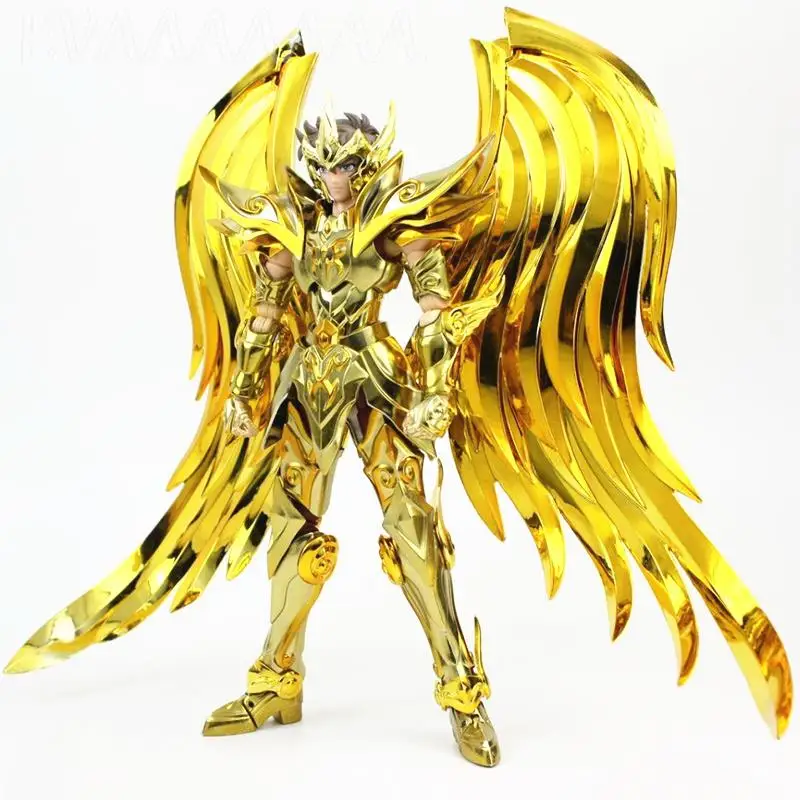 Saint Seiya Myth Cloth EX Action Modelo, Soul of God, SOG Metal Armor, Grandes brinquedos, Saint Seiya Myth Figurines, Sagitário Aiolos