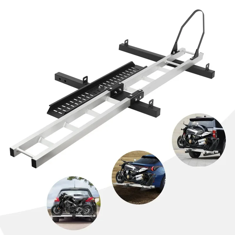 

Motorcycle Carrier, Aluminum Hitch Carrier for Dirt Bikes, Motorcycle Bracket