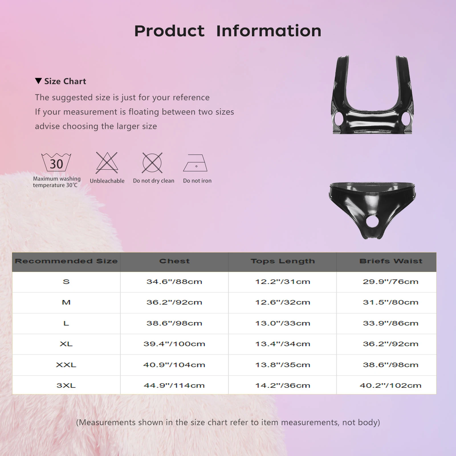 

Женское нижнее белье из искусственной кожи с мокрым эффектом, костюм на груди, укороченный топ на бретелях с низким вырезом и трусы с вырезами, соблазнительная модная ночная рубашка