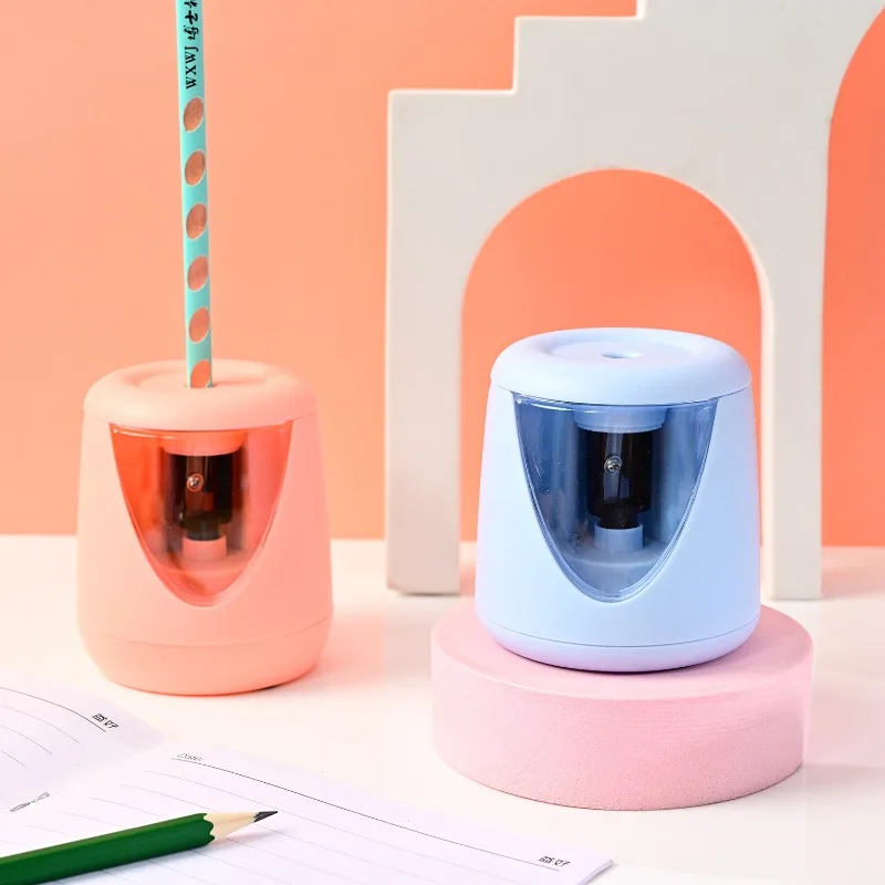 Automatic Electric Pencil Sharpener Multi-function Heavy Duty Mechanical School Primary Students Children Stationery Gift