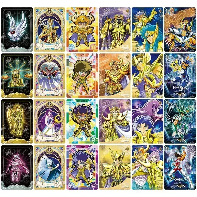 KAYOU Saint Seiya Card New Holy Cloak Awakening Anime Character Peripheral Cards Limited Edition Card Children Birthday Gifts