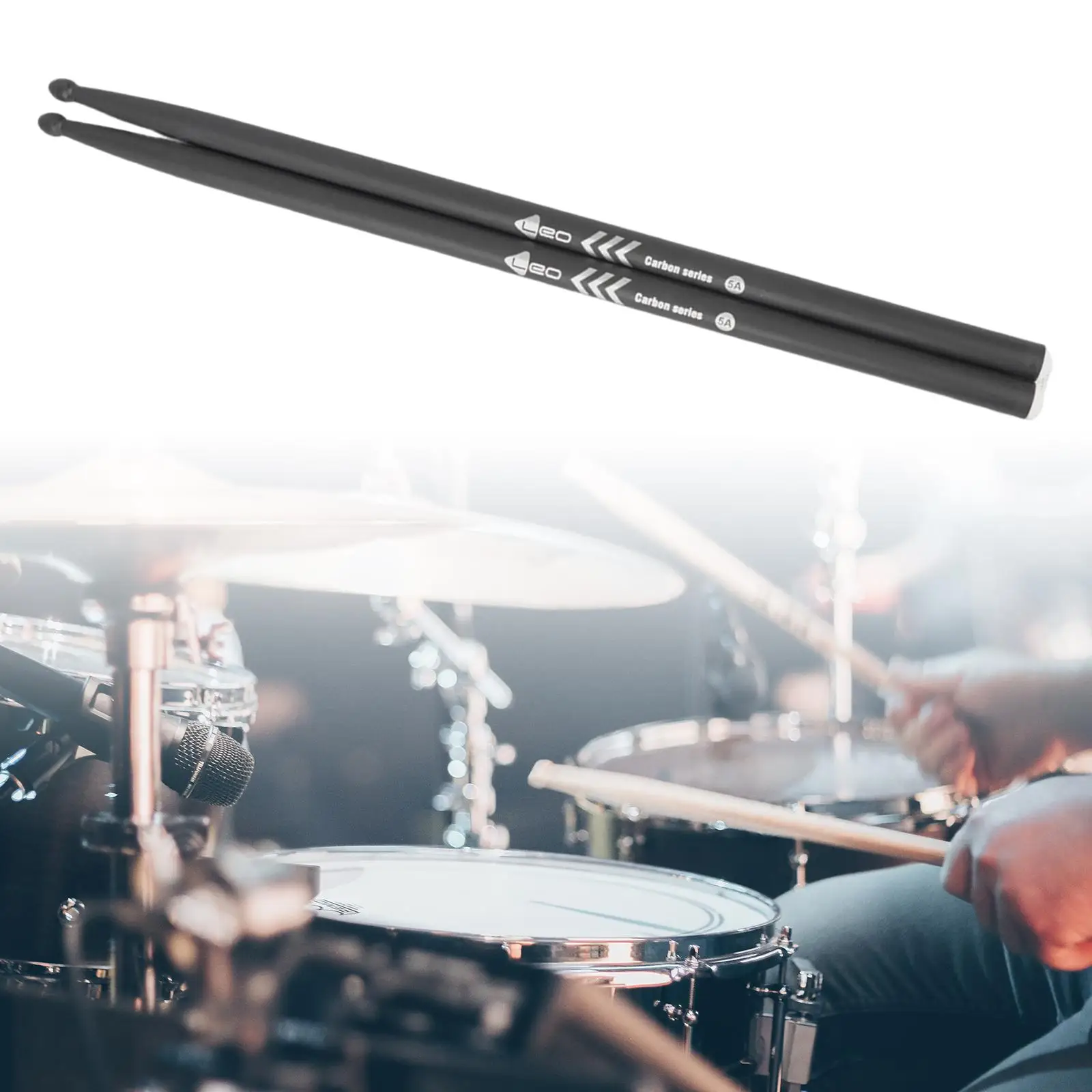 5A Drumsticks Leichtes Trommelzubehör 2x für Trainings-Drum-Liebhaber für Kinder