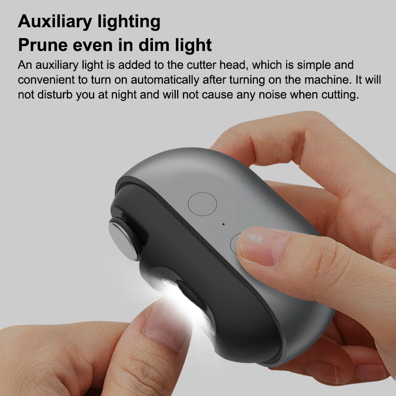 مشبك أظافر كهربائي 3 في 1 لكبار السن، إصدار جديد 2026، مثالي لأظافر القدم السميكة