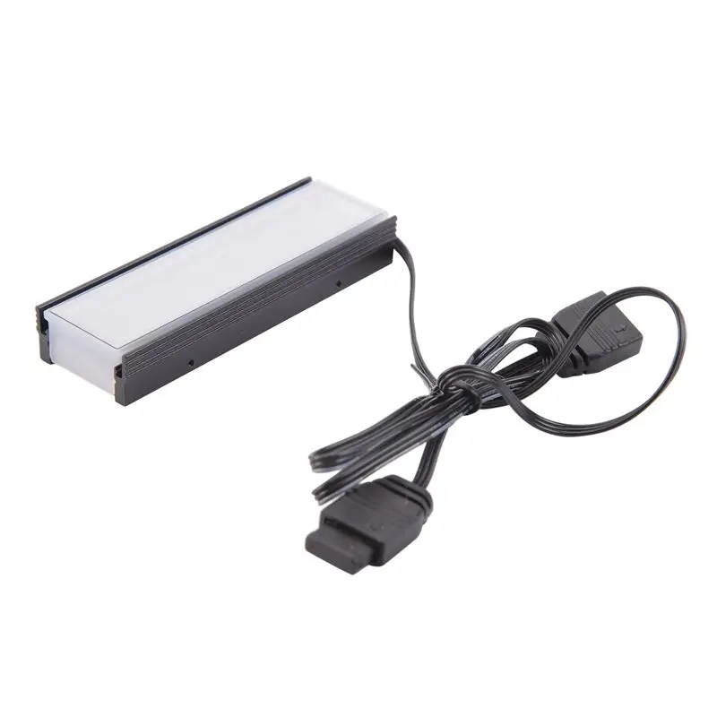 Classic-2X 5V ARGB Sync Computer 2280 SSD M2 Radiator PC RGB M.2 Nvme Cooling Heatsink Solid State Drive Cooling Radiato A