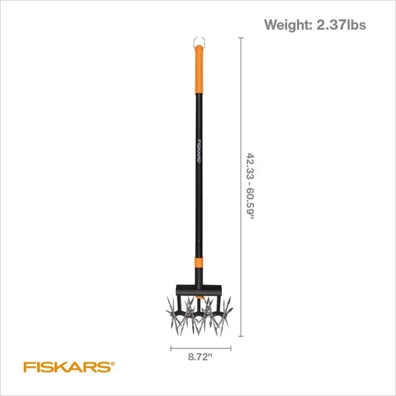 Tiller Cultivator for Garden and Lawn, Extendable (40