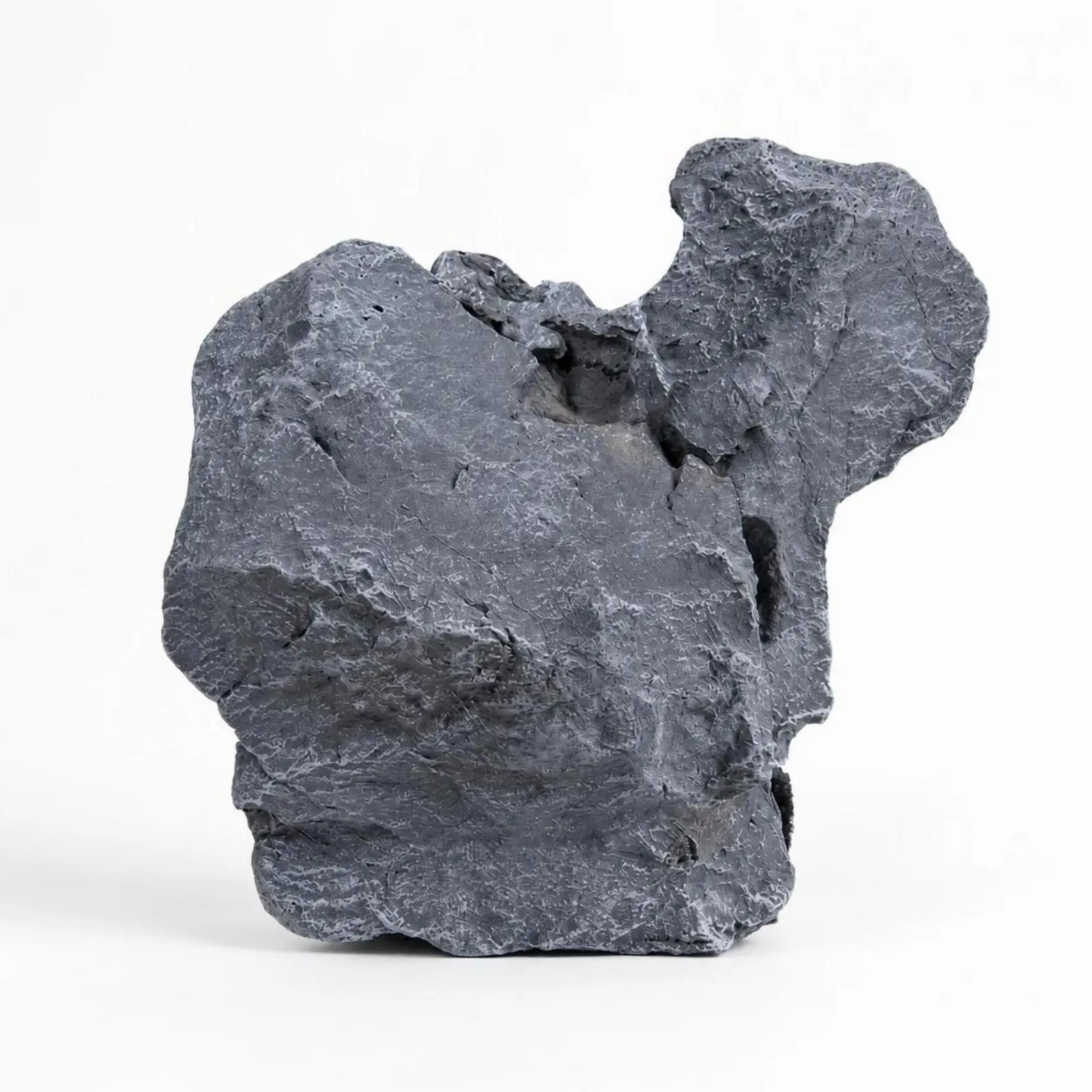 Artificial Landscape Rock Simulated Boulder Lightweight Plastic Decor for Outdoor Garden Photography Studio Prop Weathered