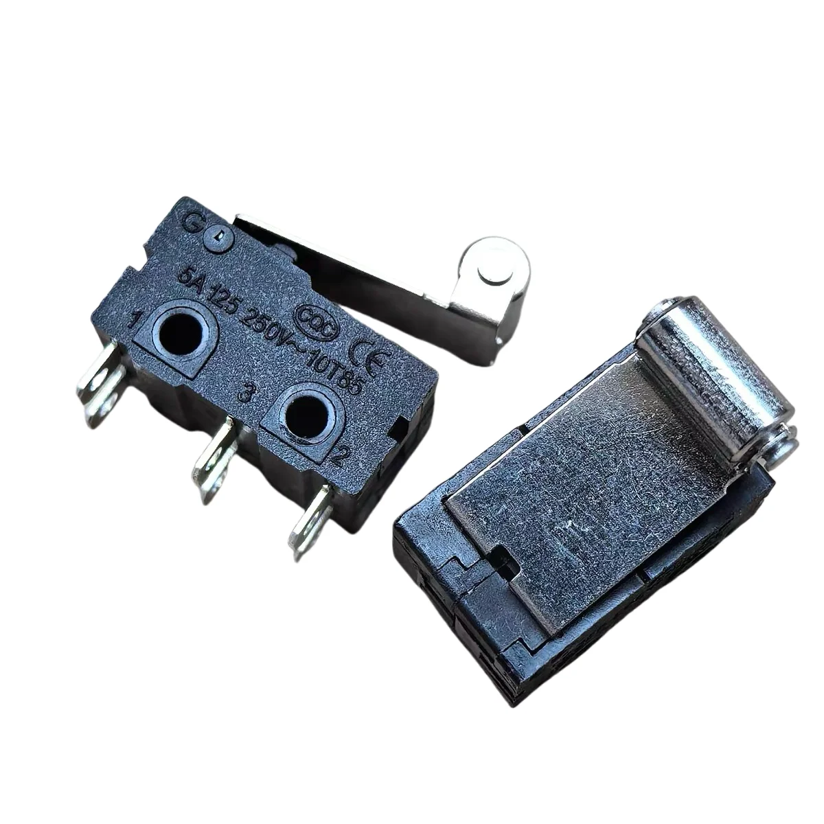 

1PCS/LOTS Super High-End Silver Dot Micro switch ZW12-5A-N Duplex Single Pole Double Throw Small Self-Resetting Travel Limit