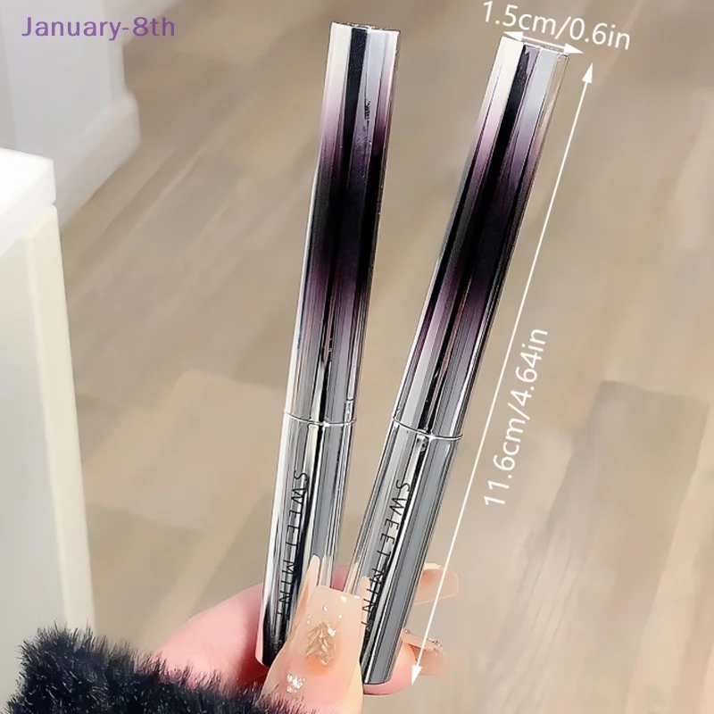 Barra de metal cílios rímel à prova dwaterproof água preto grosso curling extensões de cílios à prova de manchas 4d olho preto alongamento ferramenta de maquiagem dos olhos