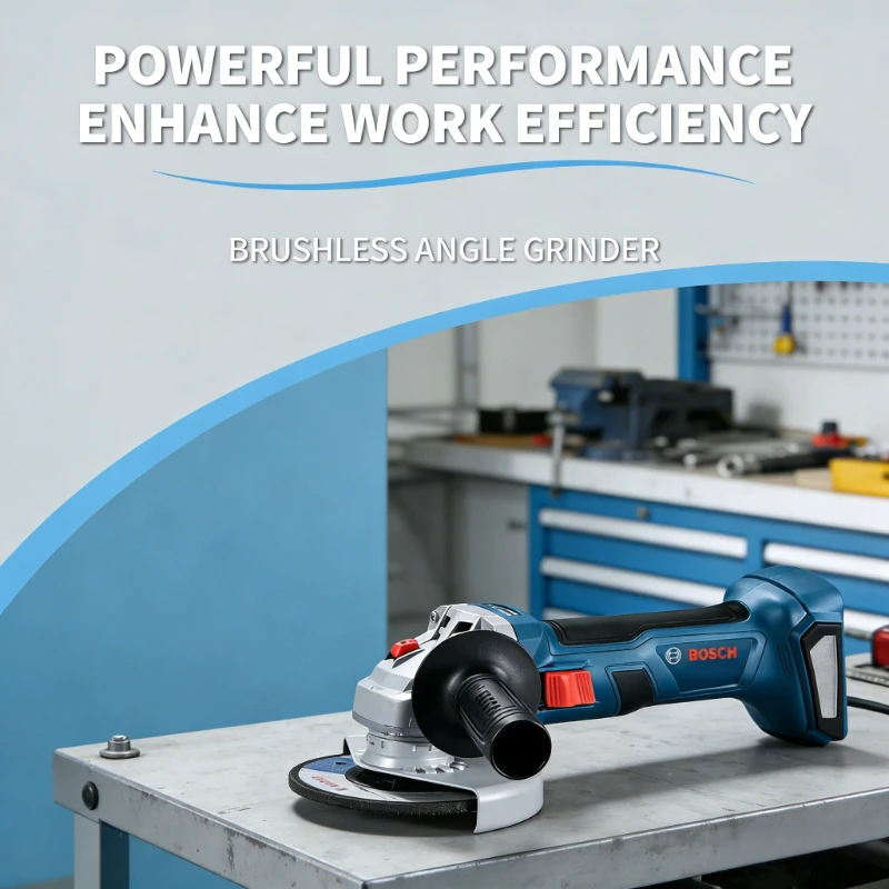Brushless Angle Grinder Battery Powered - BOSCH GWS 18V-8 Accu-hoekslijpmachine 18V Professioneel