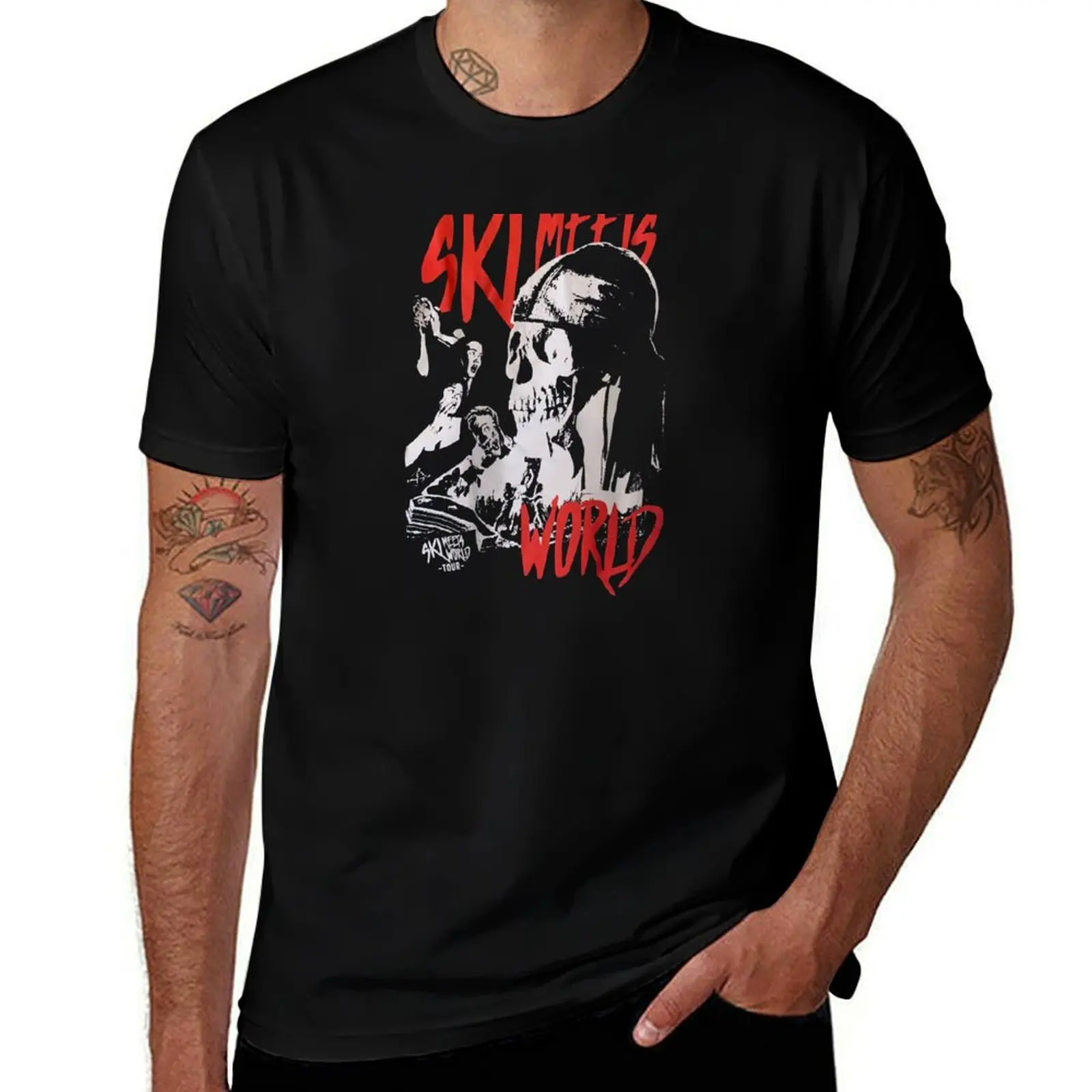 Ski Mask The Slump God, Official Ski Mask Tour Merch, Ski Mask The Slump God Tour Shirts T-Shirt Anti-Pilling Casual T-Shirt