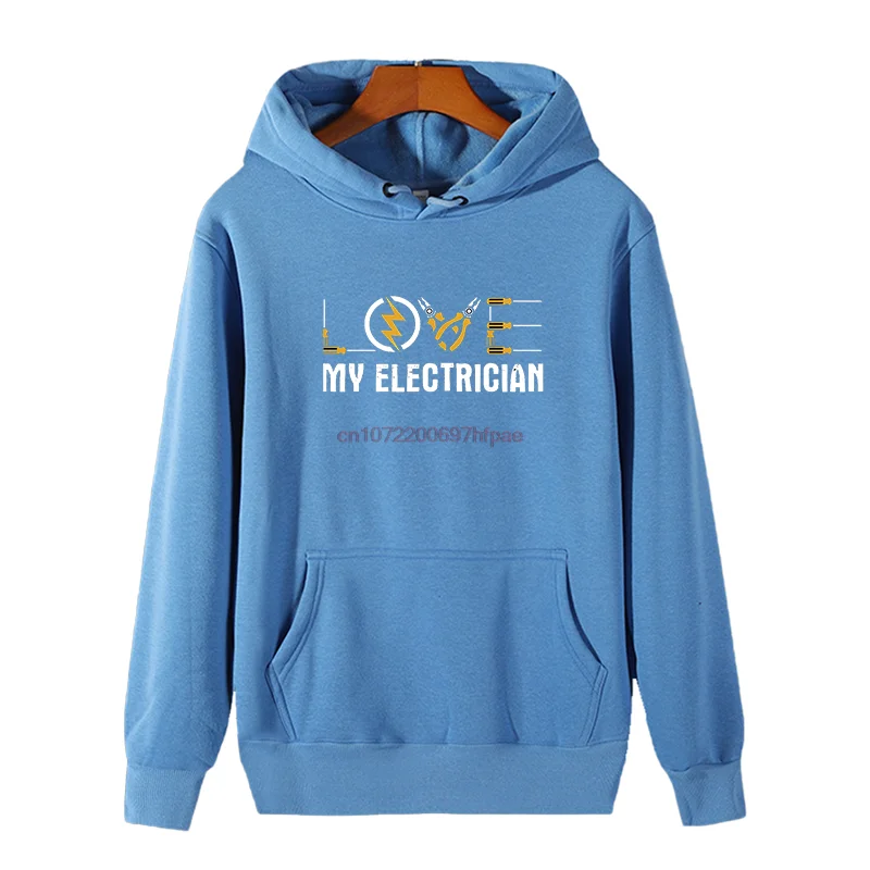 Save A Fuse Blow An Electrician Fashion Graphic Hooded Sweatshirts New In Hoodies & Sweatshirts Winter Thick Sweater Hoodie