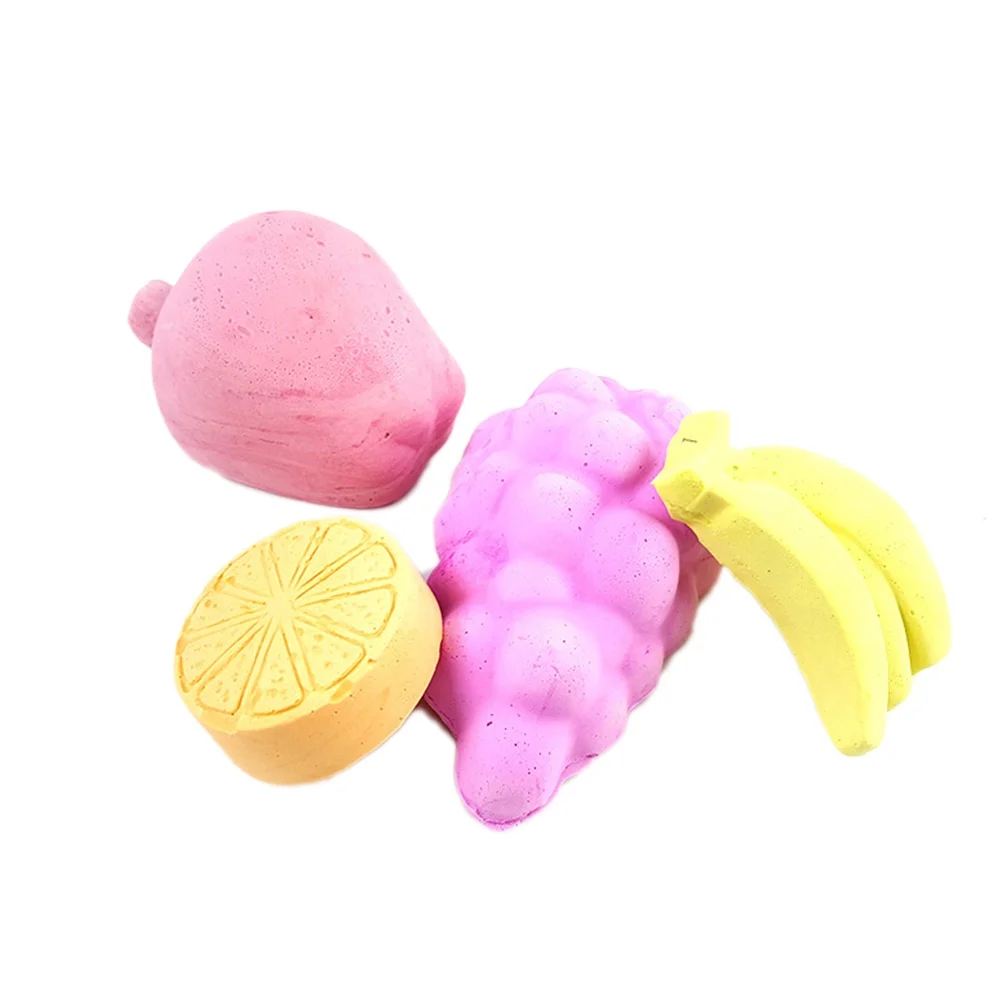 

4 Pcs Hamster Teeth Grinding Small The Animal Griding Stone Molars Pet Fruit Type