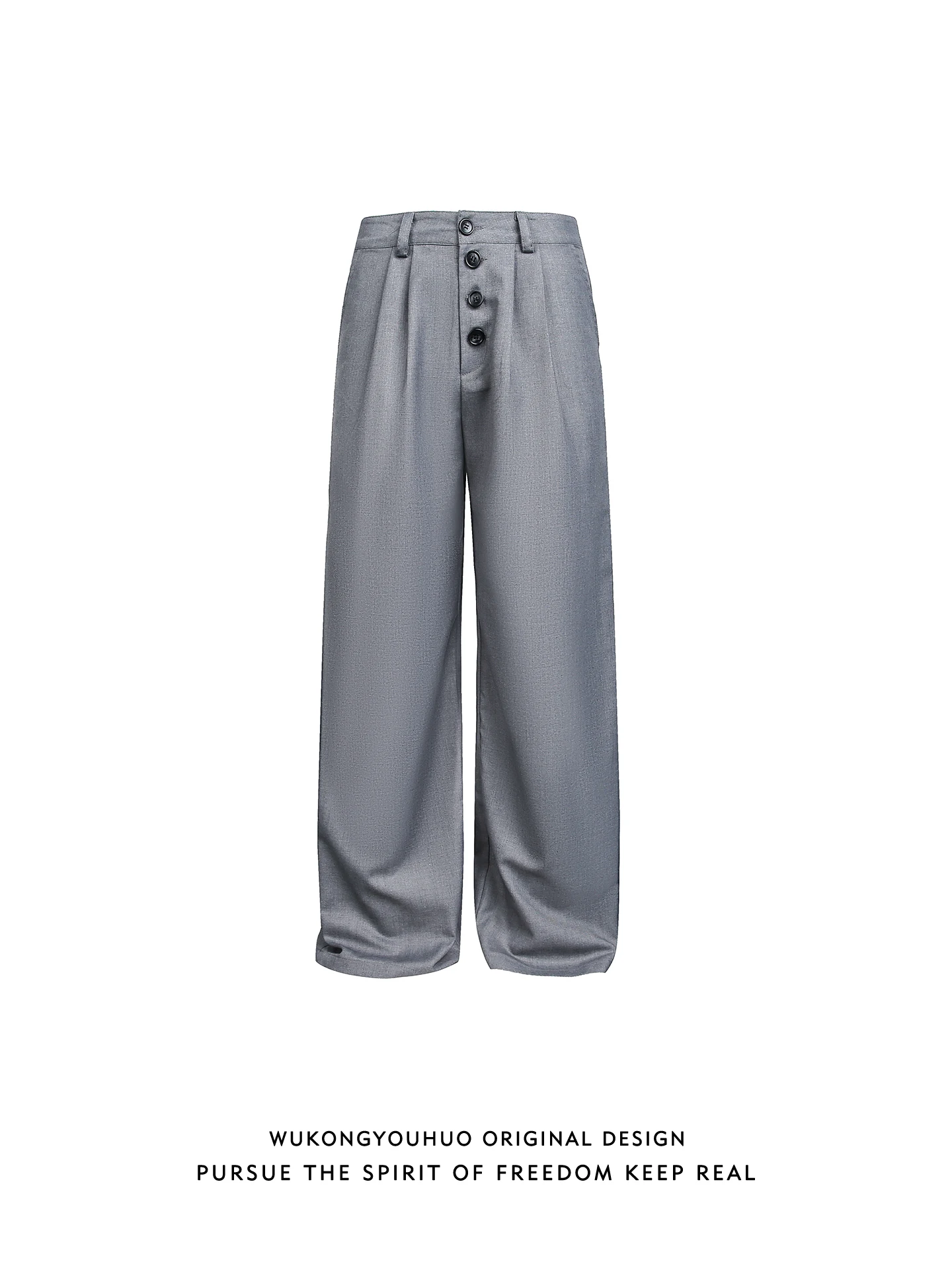 

Чувственные мужские повседневные брюки с заниженной промежностью, однотонные свободные широкие брюки длиной до пола, удобные прямые брюки для молодежи