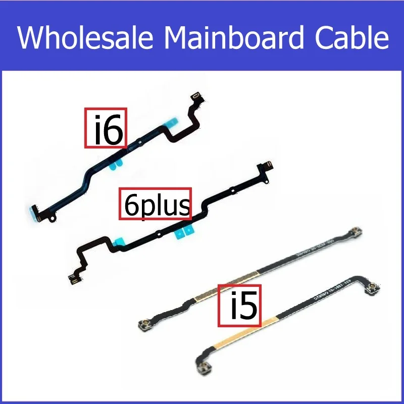 

Оптовая продажа, подключение кнопок «Домой», гибкий кабель основной платы для iPhone 5, 6, 6 plus, разъем материнской платы, сигнальный гибкий кабель, детали ленты