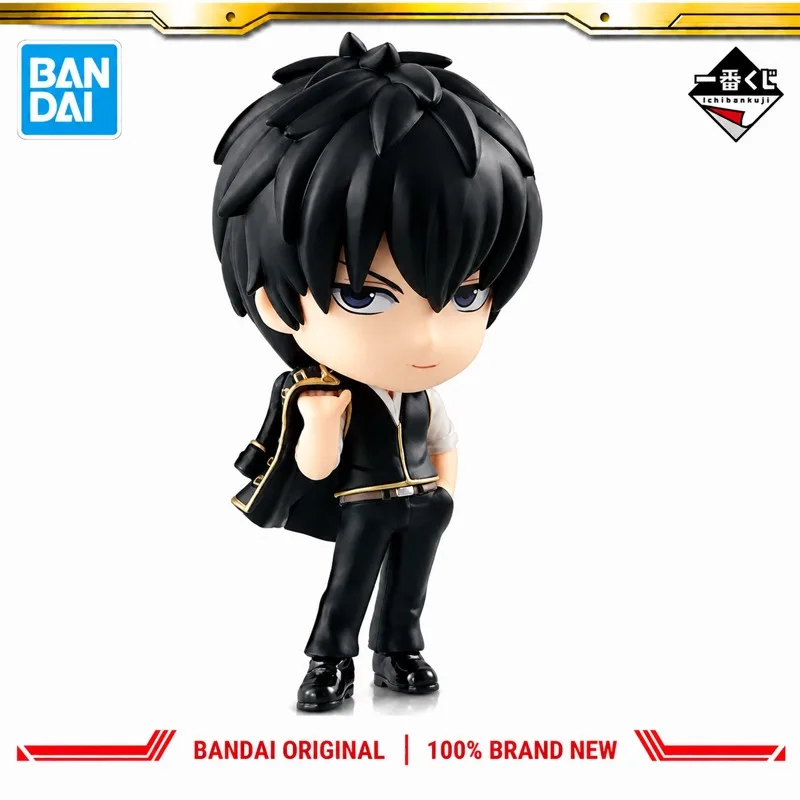 In Stock Bandai Original Ichiban Kuji Gintama Hijikata Toshirou Action Figure Model Doll Brand New Boxed Anime Characters Toys