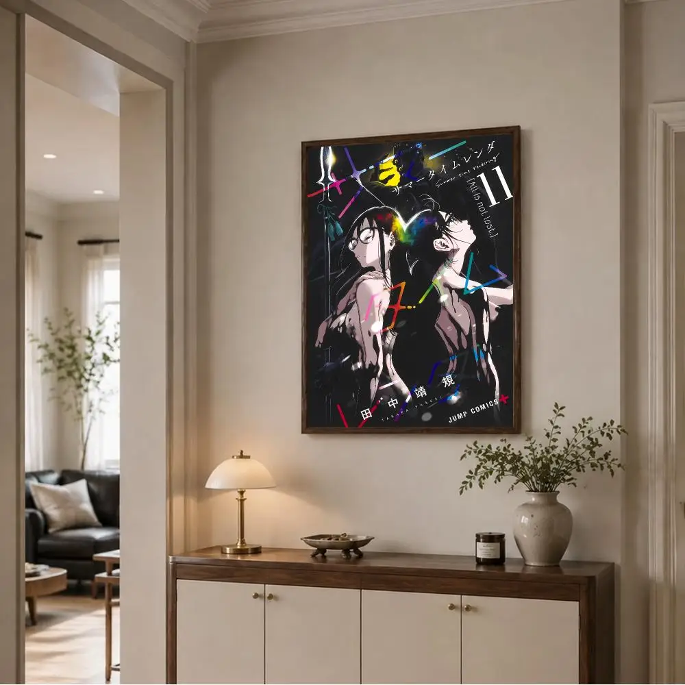 Mysterious Suspenseful Anime S-Summer Time Rendering Poster Wall Decor for Young Collectors, Indoor and Outdoor Decor