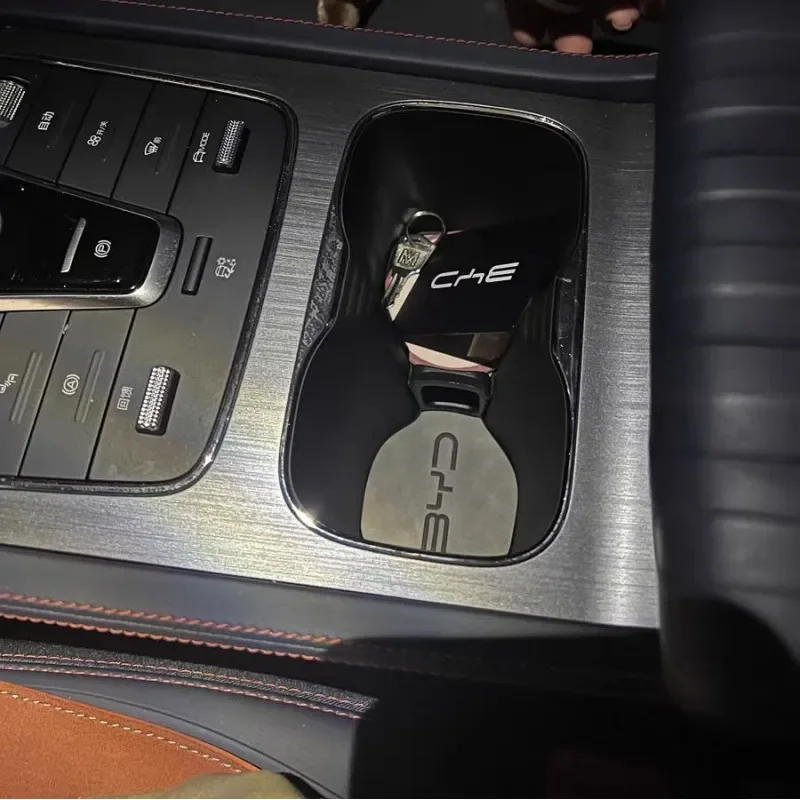 الجلود سيارة المياه كوستر الهاتف المحمول سجادة ضد الإنزلاق تخزين مقصورة تعديل حصيرة ل BYD ATTO 3 يوان زائد 2022 2023