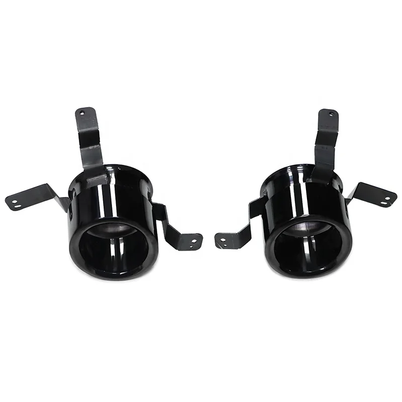 

Stainless Steel Rear Exhaust Tip Muffler Tip For 2017-2020 Stelvio SUV Exhaust Pipe