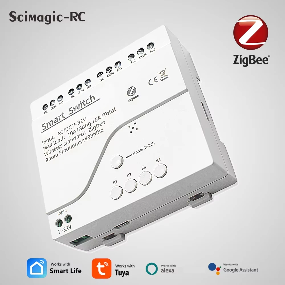 4 Channels Tuya Zig… - image