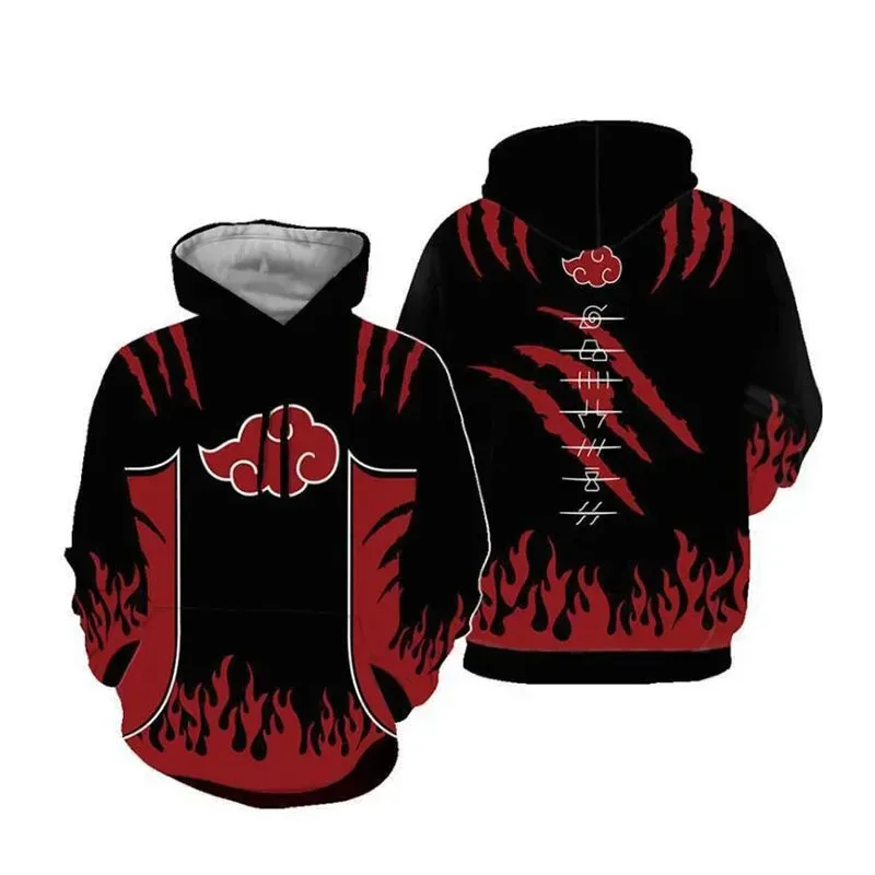 Anime Costumes Jackets Men Hoodies Sweatshirts Clothes Uzumaki Haruno Sakura Hat Clothing Tops x;3,v'6.f;9,