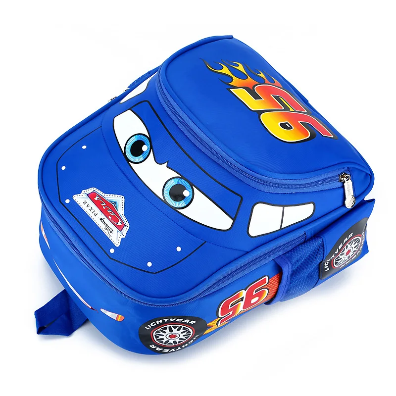 New Cars Action Figure Kindergarten Schoolbag Lightning McQueen Anime Figures Children\'s Shoulder Bag Kids Toys Holiday Gifts