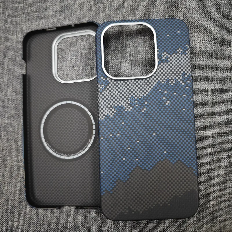 حافظة مغناطيسية لهاتف OnePlus15 من ألياف الكربون الأراميد خفيفة للغاية للأعمال مضادة للسقوط حافظة هاتف محمول لهاتف Oneplus 15
