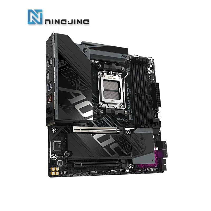 GIGABYTE GA B850M AORUS ELITE WIFI6E اللوحة الأم الجديدة مايكرو ATX AMD المقبس AM5 AMD B850