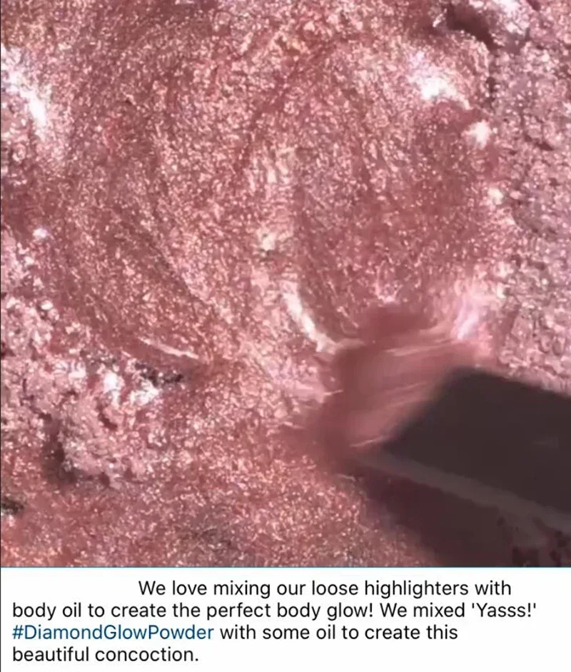 Highlighter Dust Powder High Gloss Glitter Diamond Powder Shimmer Makeup for Face Body Highlight 6g