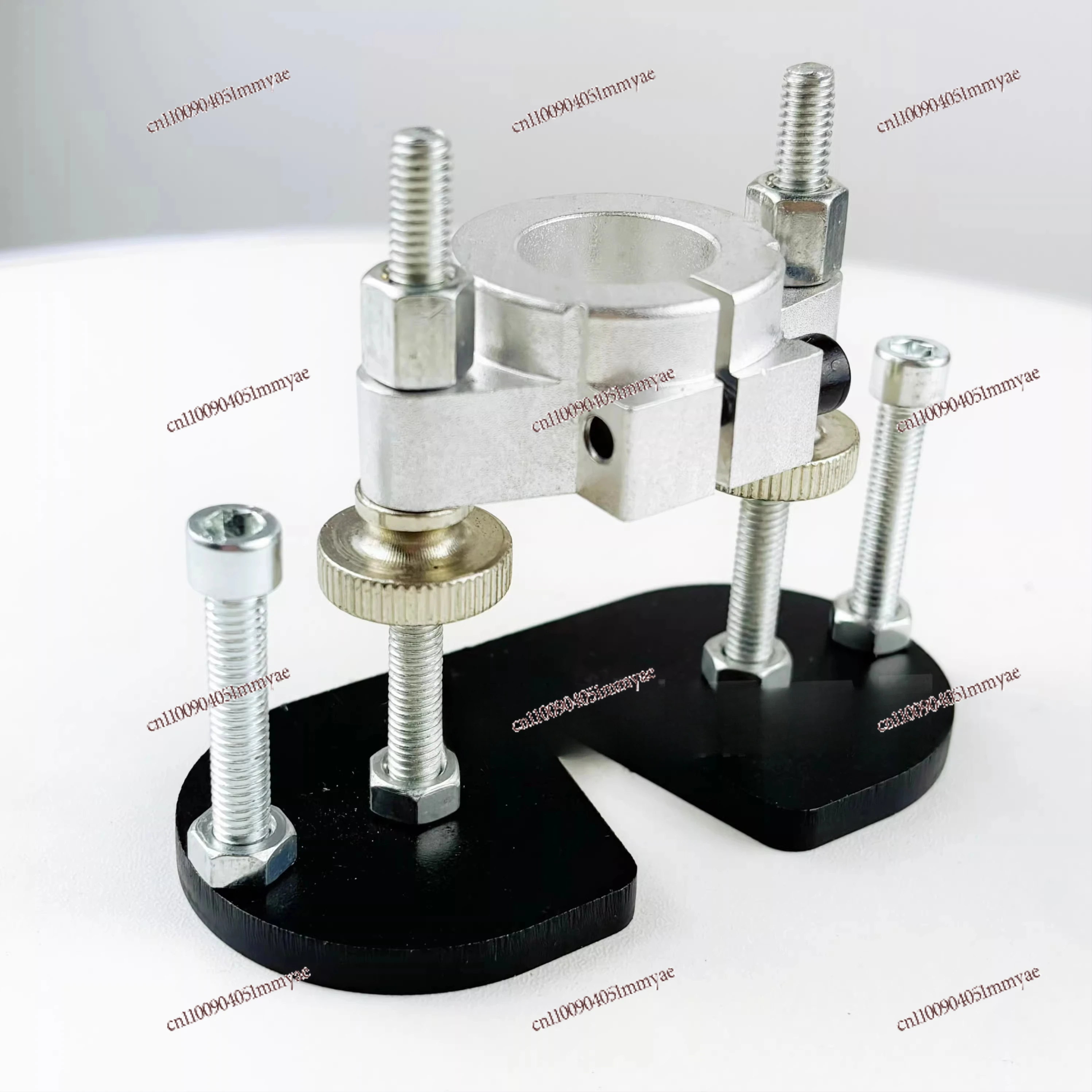 Engraving auxiliary bracket Slotting and washing tool Steel baseplate fixing bracket