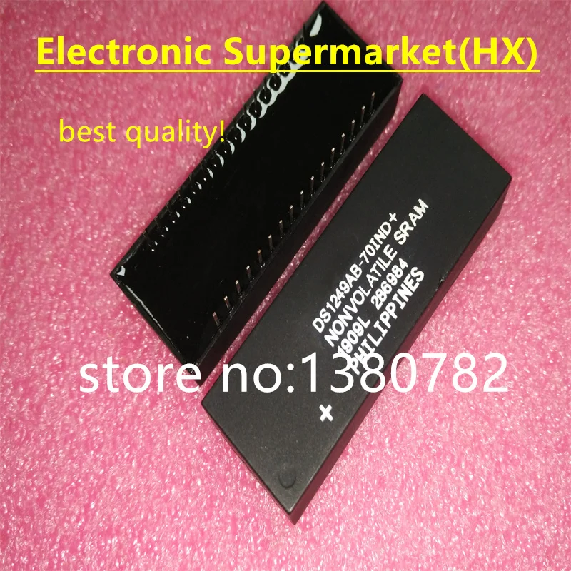 

Free shipping 3pcs/lots DS1249AB-70IND DS1249AB DS1249 DIP-32 IC In stock!