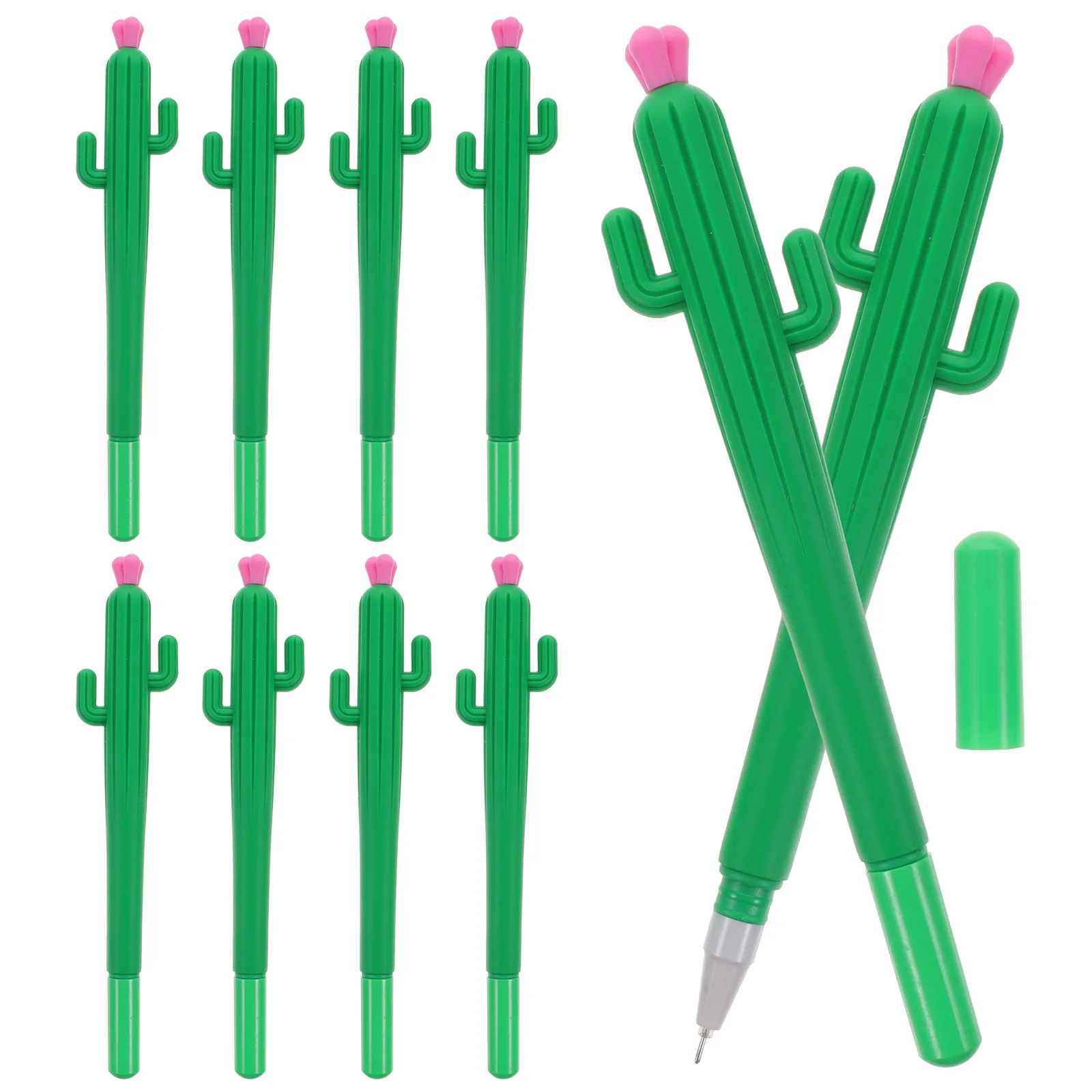 10 stuks Cactus Pen op waterbasis Vulinkt Balpennen Studenten Briefpapier Kinderen voor kind