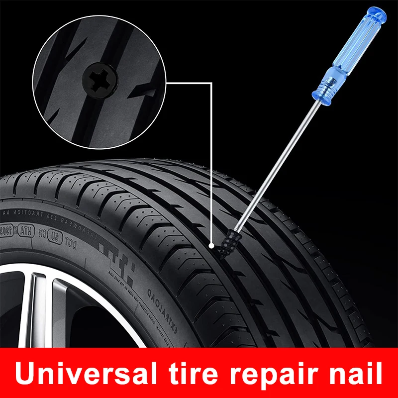 Tire Repair Rubber Nail Auto Motorcycle Vacuum Self-Service Tyre Puncture Repair Screws Fast Tool for Car Truck Tractor Wheel