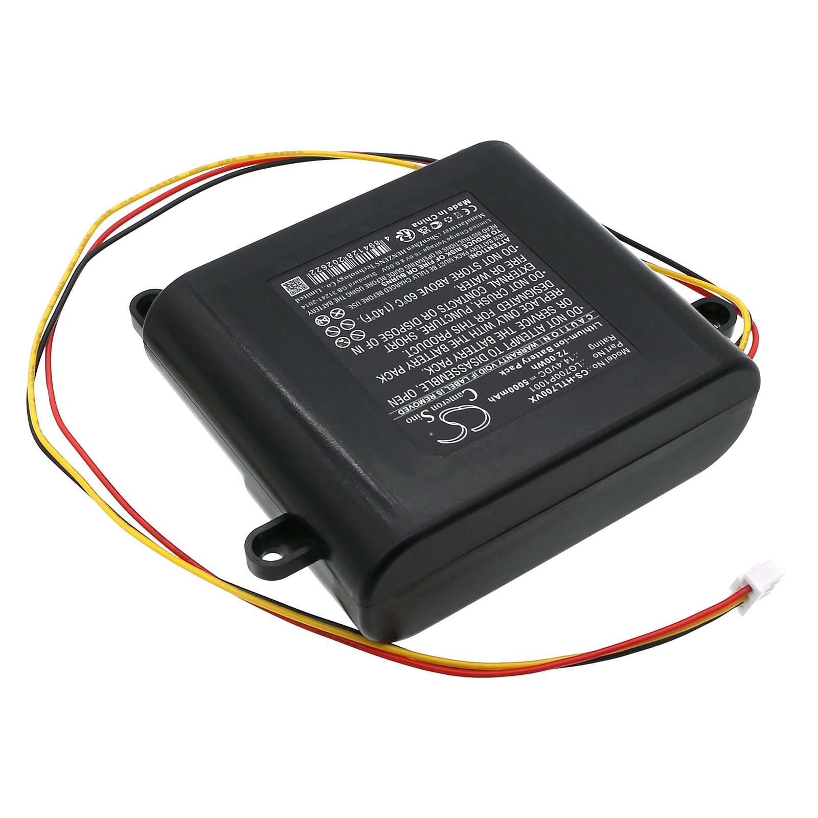 CS Replacement Battery For HOBOT Legee 7 LG700P1001 5000mAh / 72.00Wh Vacuum