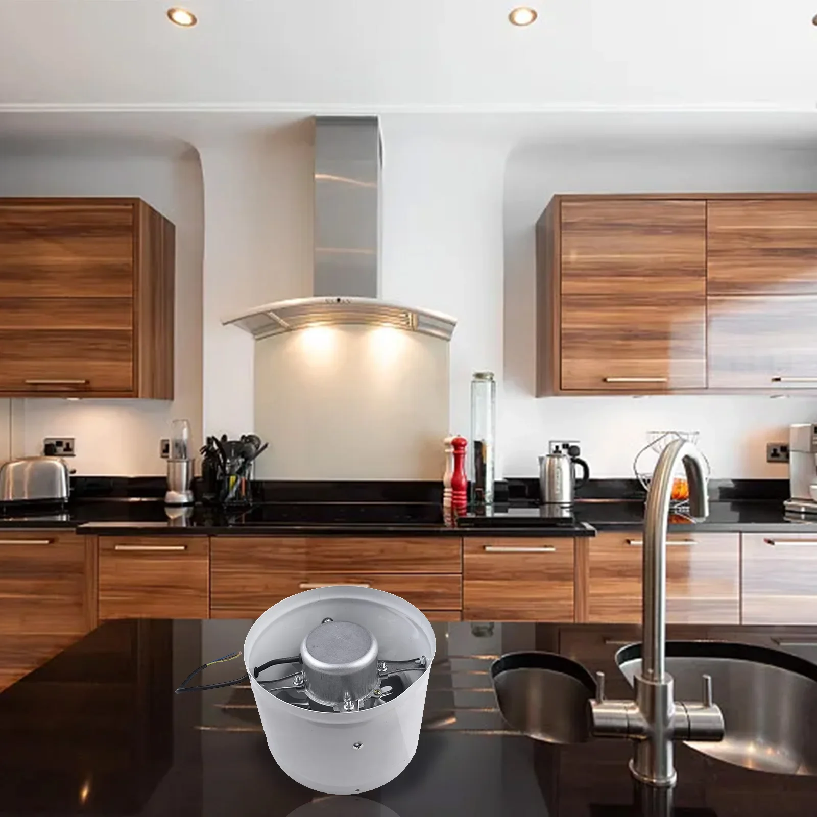 

Мощный линейный вентилятор диаметром 200 мм для улучшенной дымоудаления с 7 лопастями ветра и простой установкой для вашей системы воздуховода.