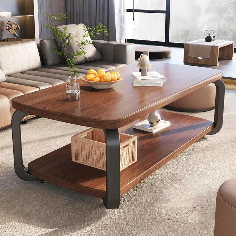 

Журнальный столик в скандинавском стиле, деревянный роскошный дизайнерский приставной столик для спальни, гостиная, письменный ужин, вспомогательная мебель для дома Mesa