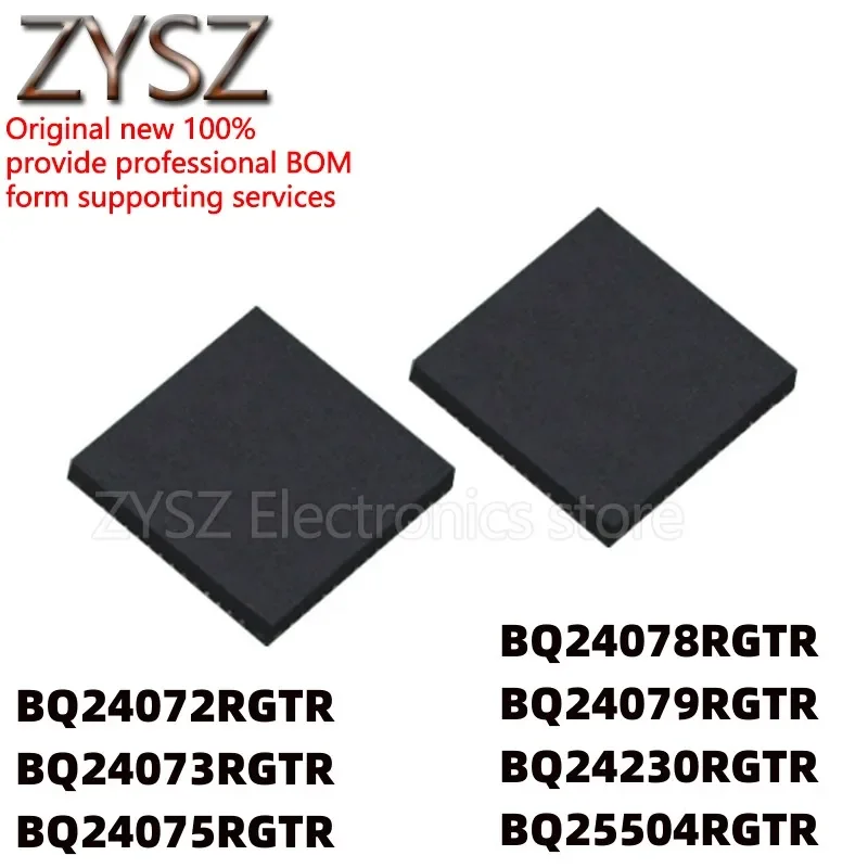 5PCS  BQ24072/24073/24075/24078/24079/24230/25504 RGTR/RGTT QFN16